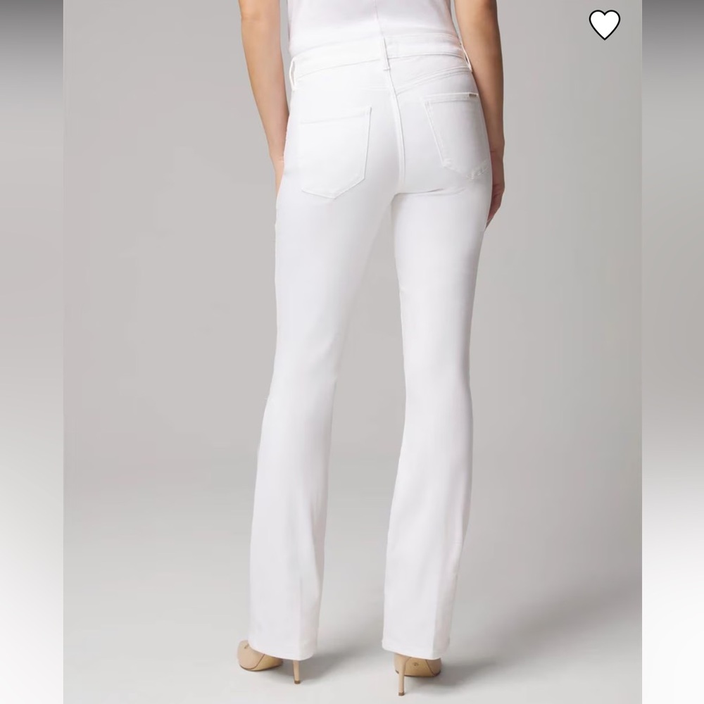 NWT WHBM High-Rise Skinny Flare Jeans - Picture 4 of 7